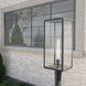 Branner 1 Light 24 inch Black Textured Outdoor Wall, Large